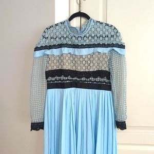 Lace blue dress ❤️